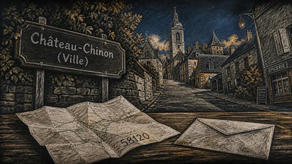 chateau chinon (ville) : repères Morvan