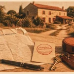 Domaine terre-ronde : formulaire et clé de chambre avant réservation