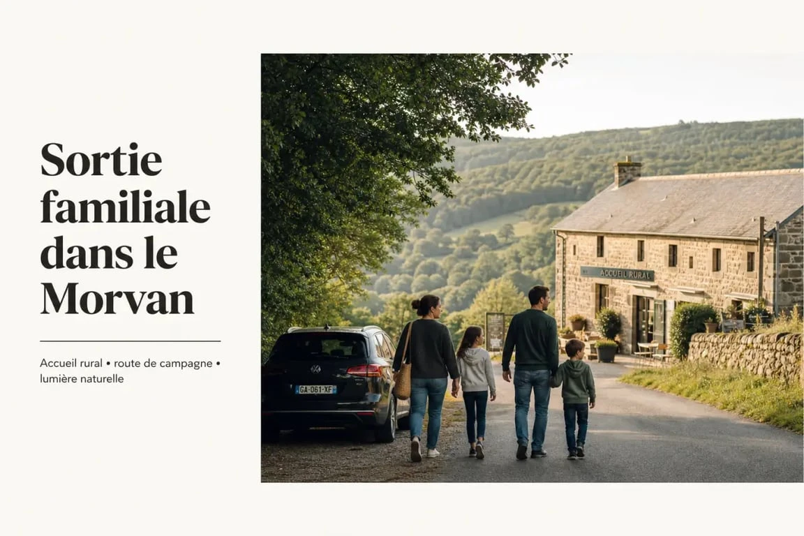 Le P'tit Monde du Morvan : ambiance de sortie familiale dans un cadre rural du Morvan