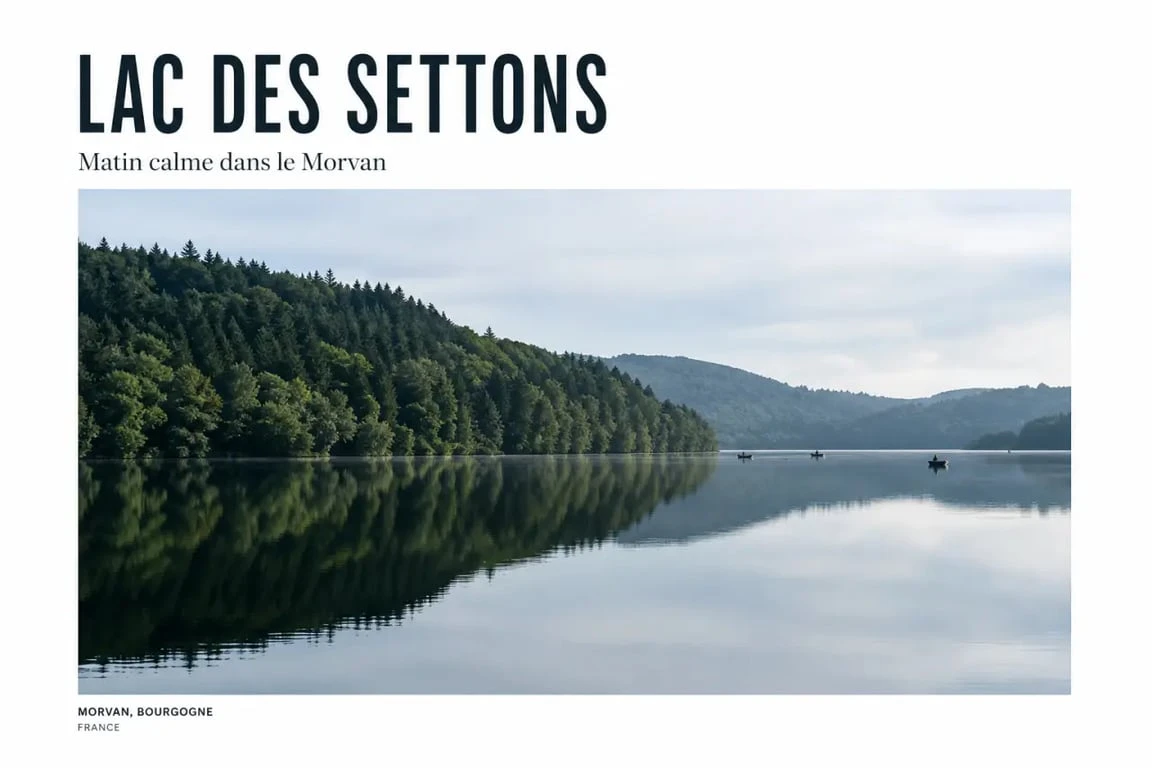 Week end morvan au lac des Settons entre forêt et eau en Bourgogne