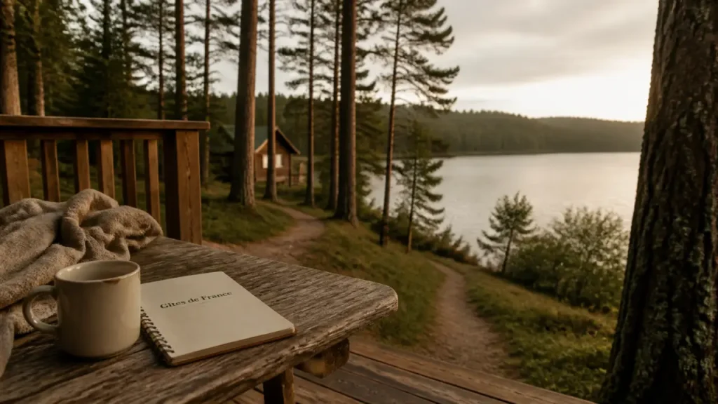 Gîtes de France Morvan au lac des Settons : gîte près de la rive