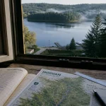 Hôtel Morvan Lac des Settons : carnet et carte, distance au lac