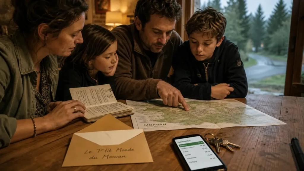 Le p'tit monde du morvan : horaires et accès, famille avec plan et smartphone