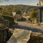 Le p'tit monde du Morvan : village, fontaine et chemins pour ralentir