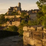 Les plus beaux villages du Morvan, Vézelay : village en pierre au golden hour