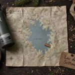Tour du lac des Settons : carte et randonnée 15 km ombragés