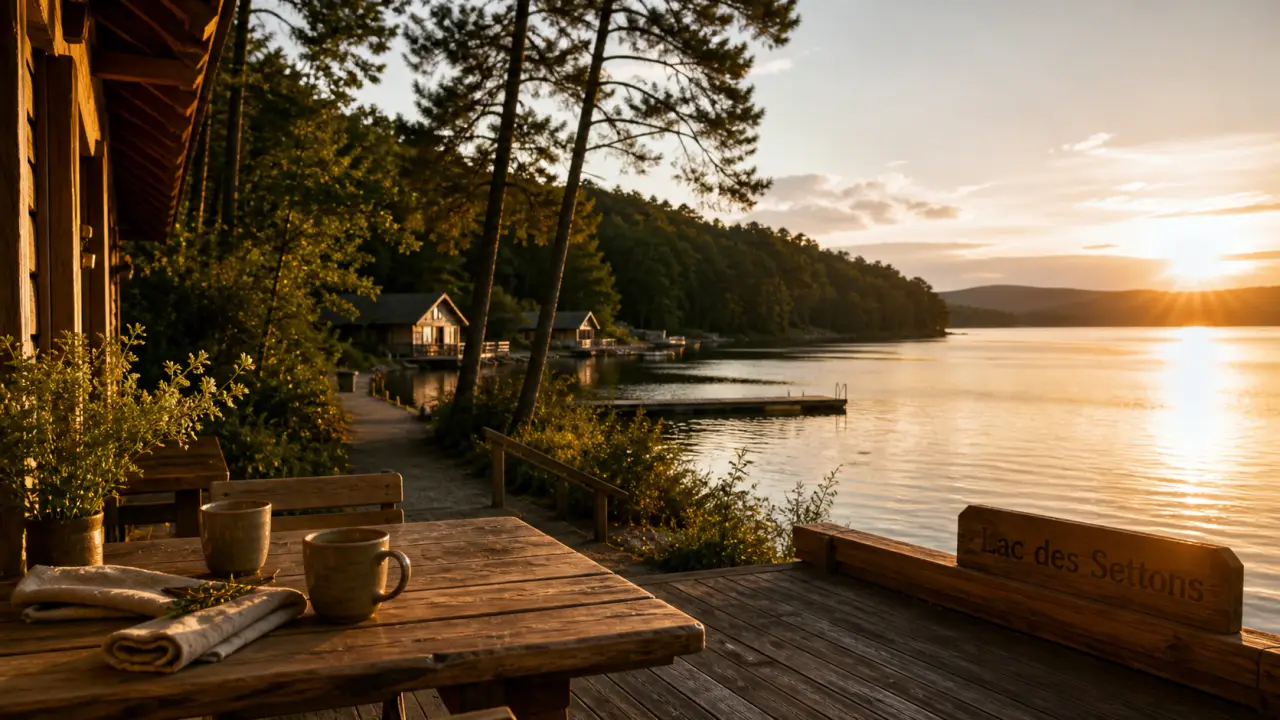 Chalet bord du Lac des Settons pour vacances Morvan