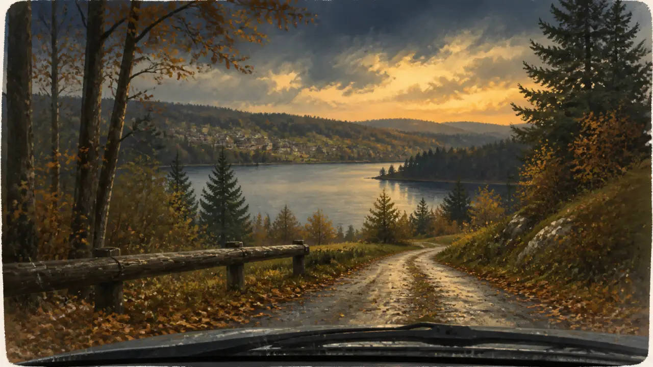 Visiter Morvan : route vers le lac des Settons