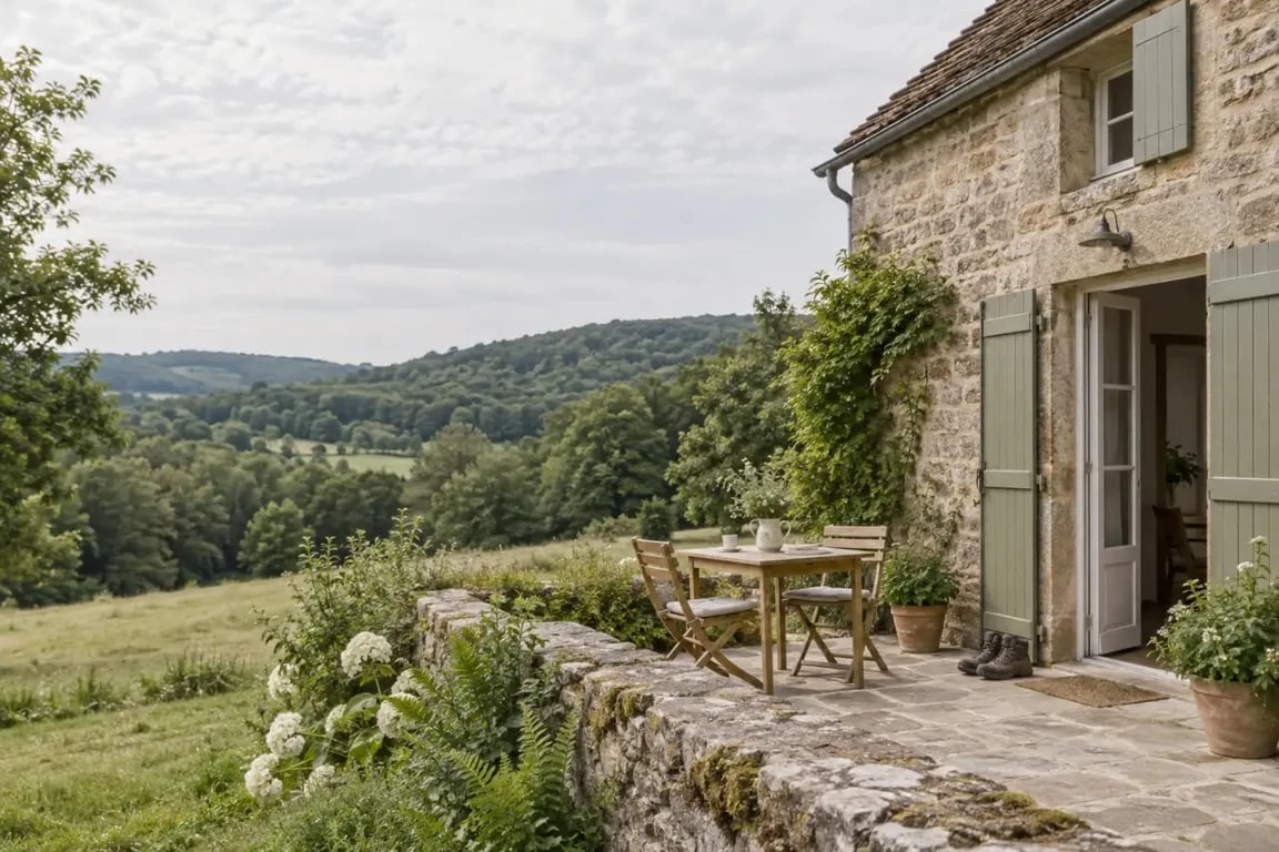 Hébergement Morvan au calme dans une maison entourée de forêt