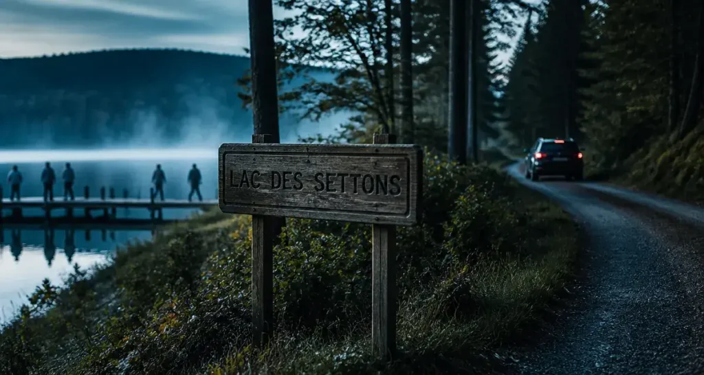Parc regional du morvan tourisme : lac des Settons, route et forêt