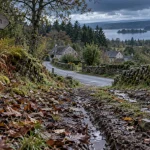 Randonnée moux en morvan : sentier vers le lac des Settons