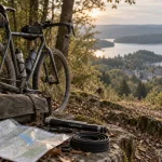 Randonnée vélo Morvan : vélo gravel au Lac des Settons
