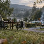 camping morvan 4 etoiles, emplacements en herbe, piscines