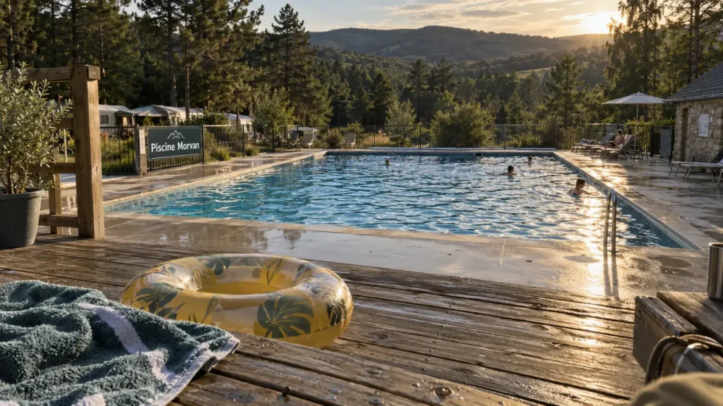 Camping avec piscine dans le Morvan : les critères qui changent vraiment le séjour