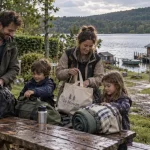 Parc du Morvan camping : famille près du lac et de l’aire de camping